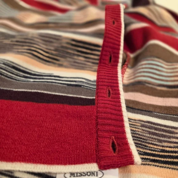 Missoni Multicolor Striped Cardigan - Picture 11 of 12